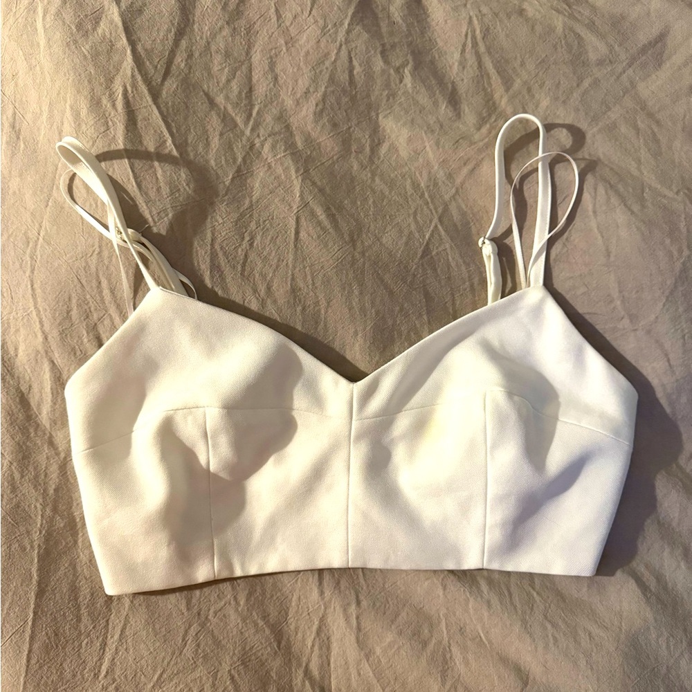 White Bralette, Robertson & Rodeo, Size S